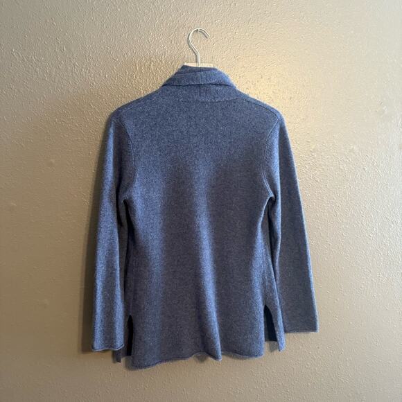 Claudia Nichole 100% Cashmere Mini Duster Size M - Picture 3 of 7